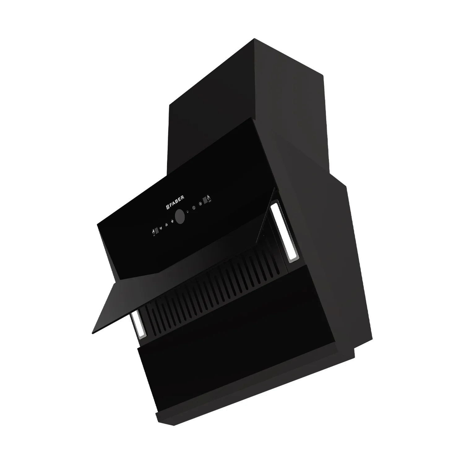 Faber Comet Chimney 60 cm 1500 m³/hr Wall Mounted Kitchen Chimney (HOOD COMET BLDC FL HC BK 60 cm, Filterless technology, Touch & Gesture With Remote Control, Black)|