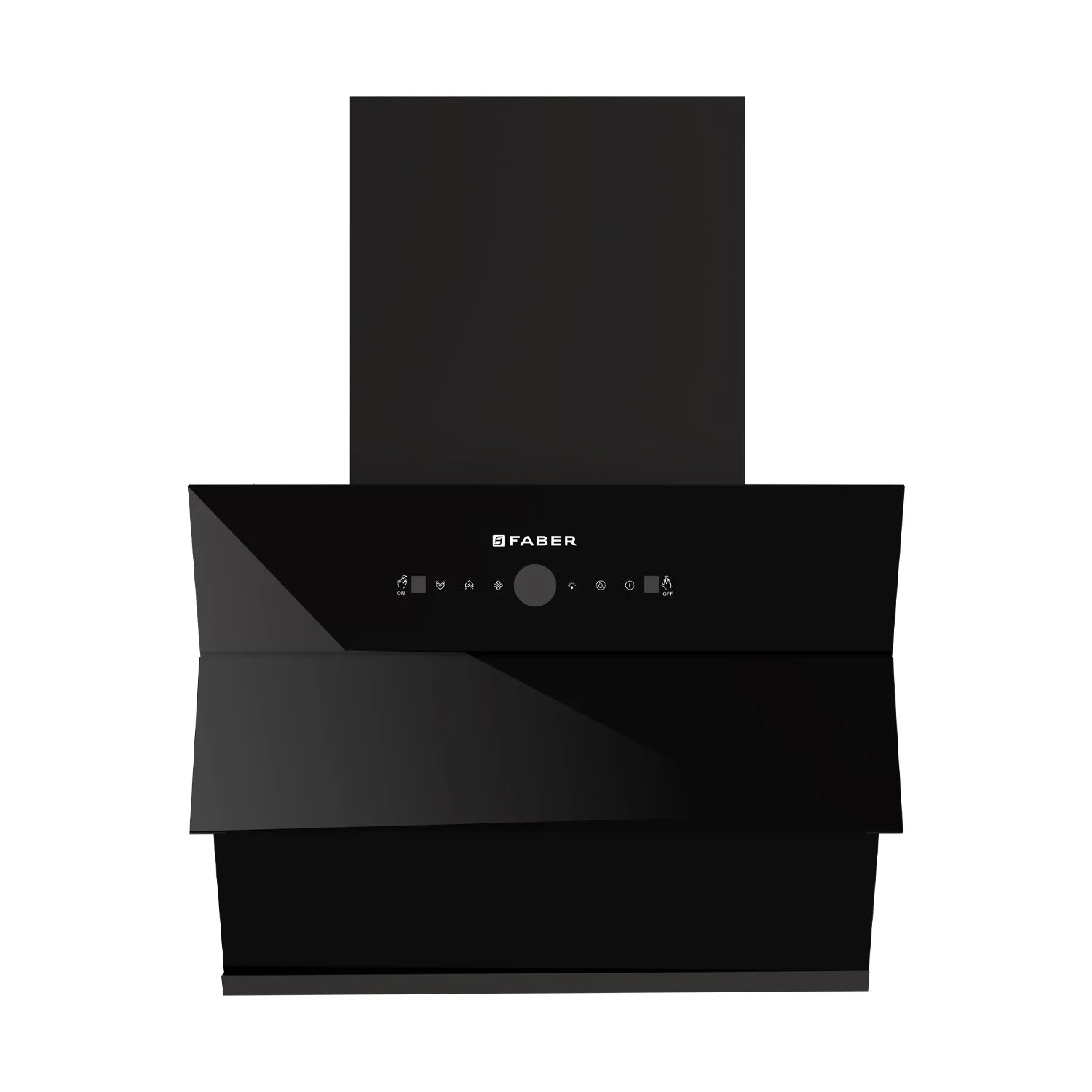 Faber Comet Chimney 60 cm 1500 m³/hr Wall Mounted Kitchen Chimney (HOOD COMET BLDC FL HC BK 60 cm, Filterless technology, Touch & Gesture With Remote Control, Black)|