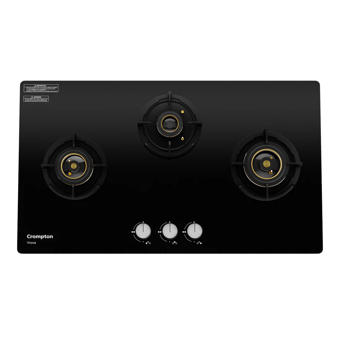 Crompton Hob Viona 78 cm 3 Burner