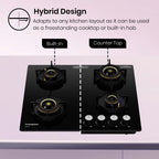 Crompton Hob Viona 60 cm 4 Burner