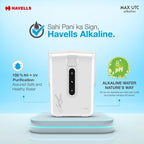 Havells MAX UTC Alkaline |100 % RO & UV Technology