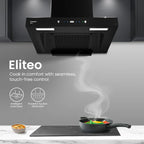 Crompton Eliteo Box Series T-shape ELBFLE-IND 60 cm Filterless Wall Mounted Chimney | 1900 m³/hr