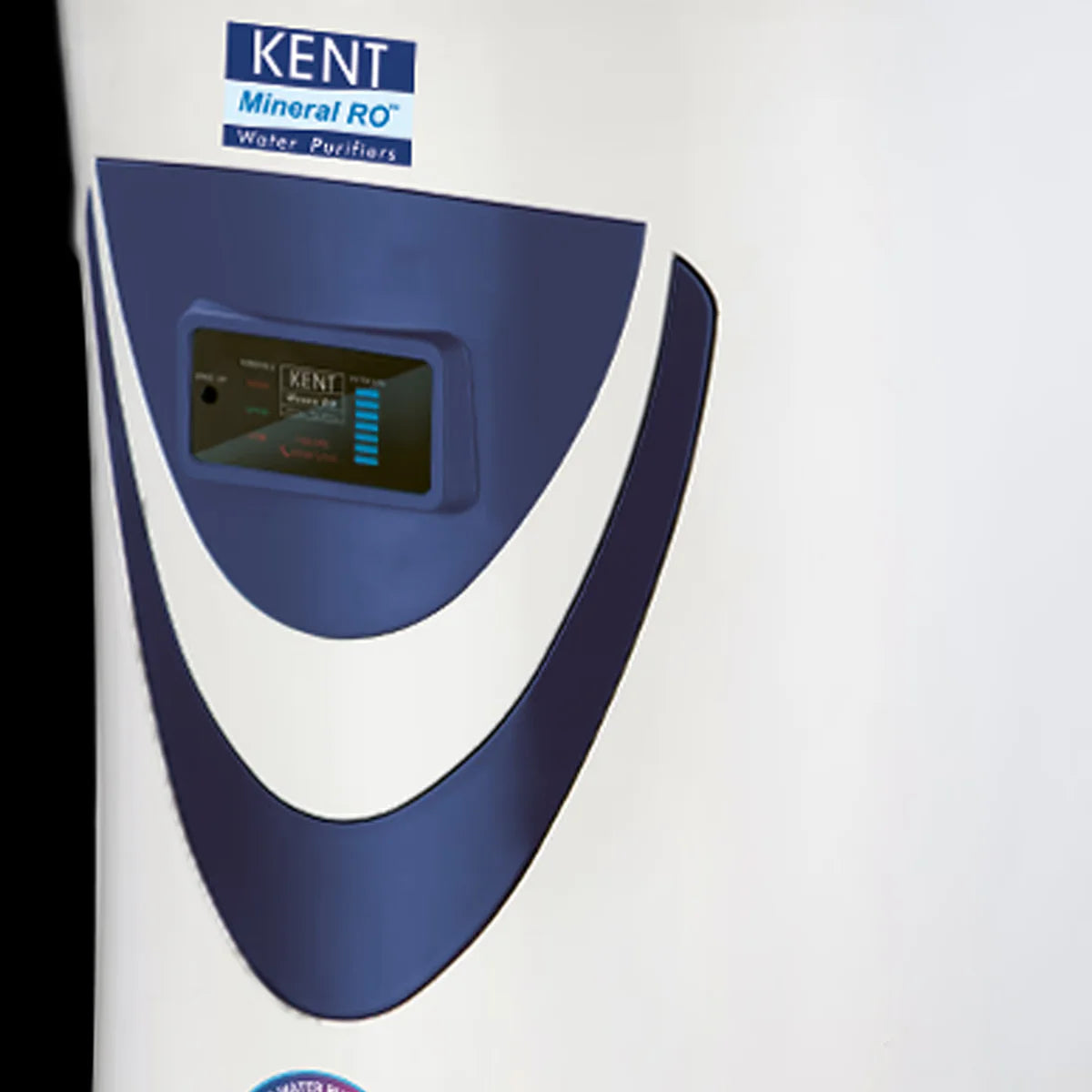 KENT Sterling Star Under the Counter RO Water Purifier | RO+UV+UF+Alkaline+Copper+TDS Control | 4 Years Free Service | ISI Marked | 6L Tank | 20 LPH | Digital Display of Purity | White