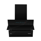 Crompton CHD-AQI60FLE-IND, Black AQNova BLDC 1800 m³/hr 60cm Slant Chimney|AirIQ technology|Adaptive suction| Intelligent Autoclean|Touch+Motion Sensor|15Yrs Motor & 4Yrs Overall Warranty