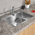 MORZZE 30x20x9 Stainless Steel Sink | Single Bowl Sink | A01-209LX