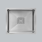 MORZZE 21x18x8 Stainless Steel Sink | Single Bowl Sink | A01-202