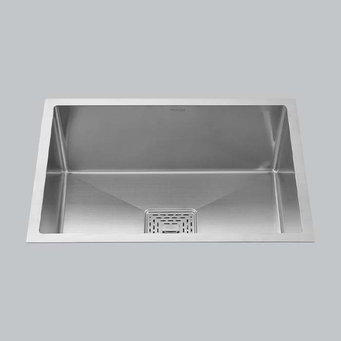 MORZZE 24x18x9 Stainless Steel Sink | Single Bowl Sink | A01-203