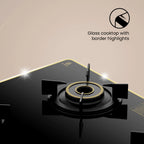 Crompton Oressa 3 Burner 72 cm Slim Glass Cooktop