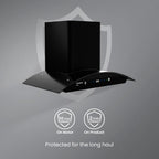 Crompton Eliteo Curv (ELCFLE) Auto-Clean Chimney 60 cm | 1900 m³/hr