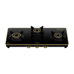 Crompton Oressa 3 Burner 72 cm Slim Glass Cooktop