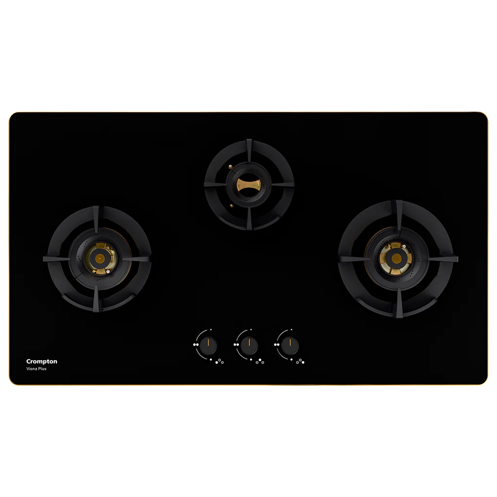 Crompton Hob Viona Plus Matt 78 Cm 3 Burner