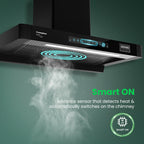 Crompton Chimney Sylvaire SYB-IND 60 cm Self Auto-Clean Chimney | 2100 m³/hr Suction