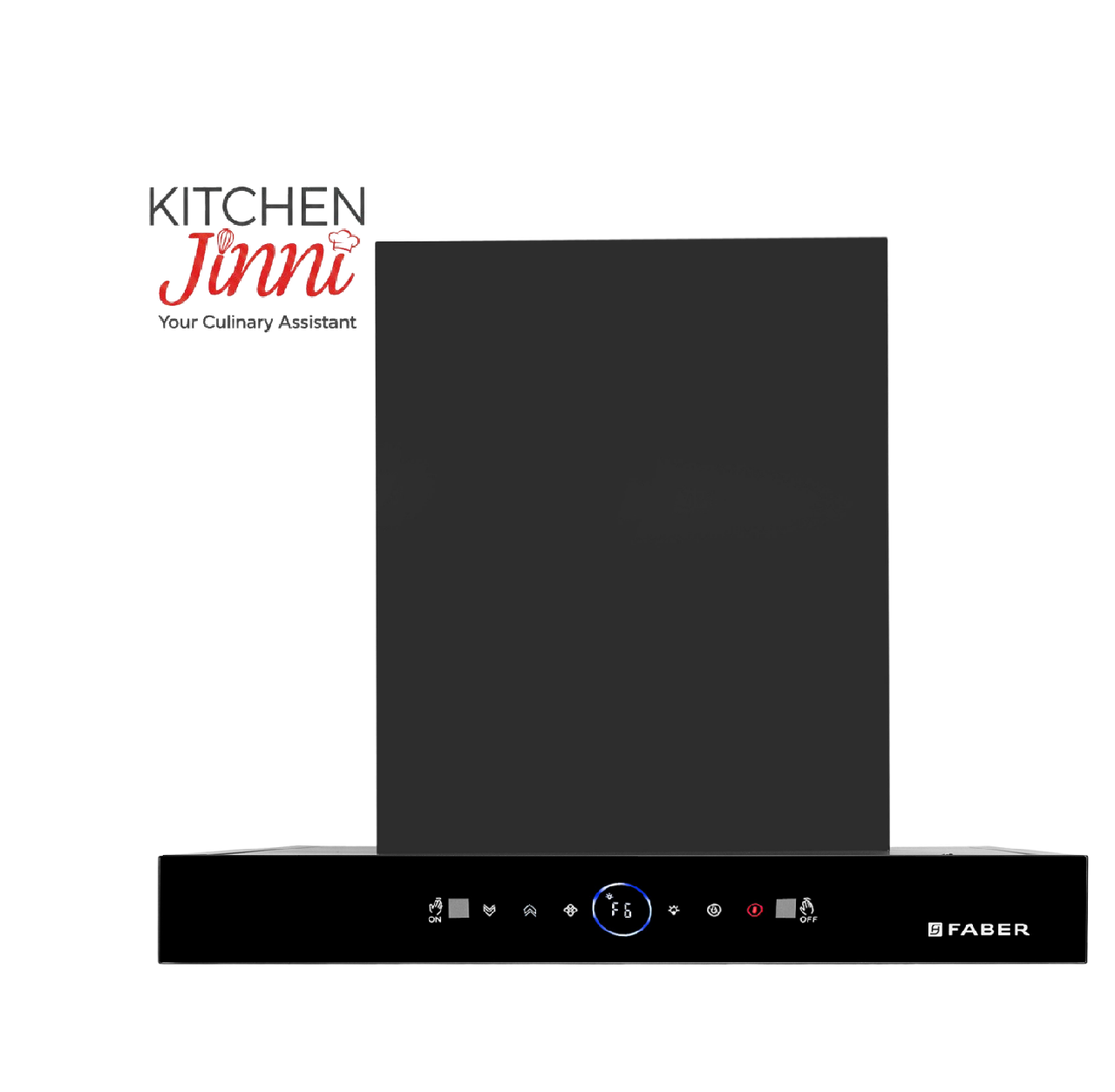 Faber 60 cm 1500 m³/hr Autoclean Kitchen Chimney (HOOD DAZZLE BLDC FL HC BK 60, Filterless technology, Touch & Gesture with Remote control, Black)