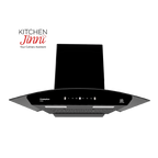 Crompton Aeries Curved 60cm 1280 m³/hr Kitchen Curved Chimney| Filterless Thermal Autoclean| Gesture Control| Built In Oil Collector| 7 Yrs Motor & 1 Yr Overall Warranty
