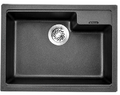 MORZZE By Anupam Granite Sink 24x18x9 | Single Bowl Sink Black | V01-112LX
