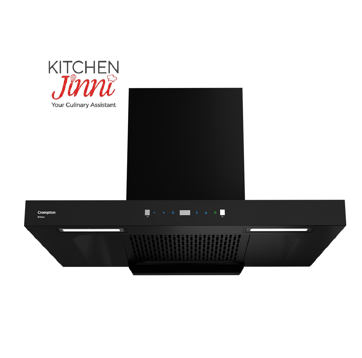 Crompton Eliteo Box Series T-shape ELBFLE-IND 75 cm Filterless Wall Mounted Chimney