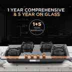 FABER HOB UTOPIA PRO HT 80 cm 4 Burner CI