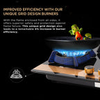 FABER HOB UTOPIA PRO HT 80 cm 4 Burner CI