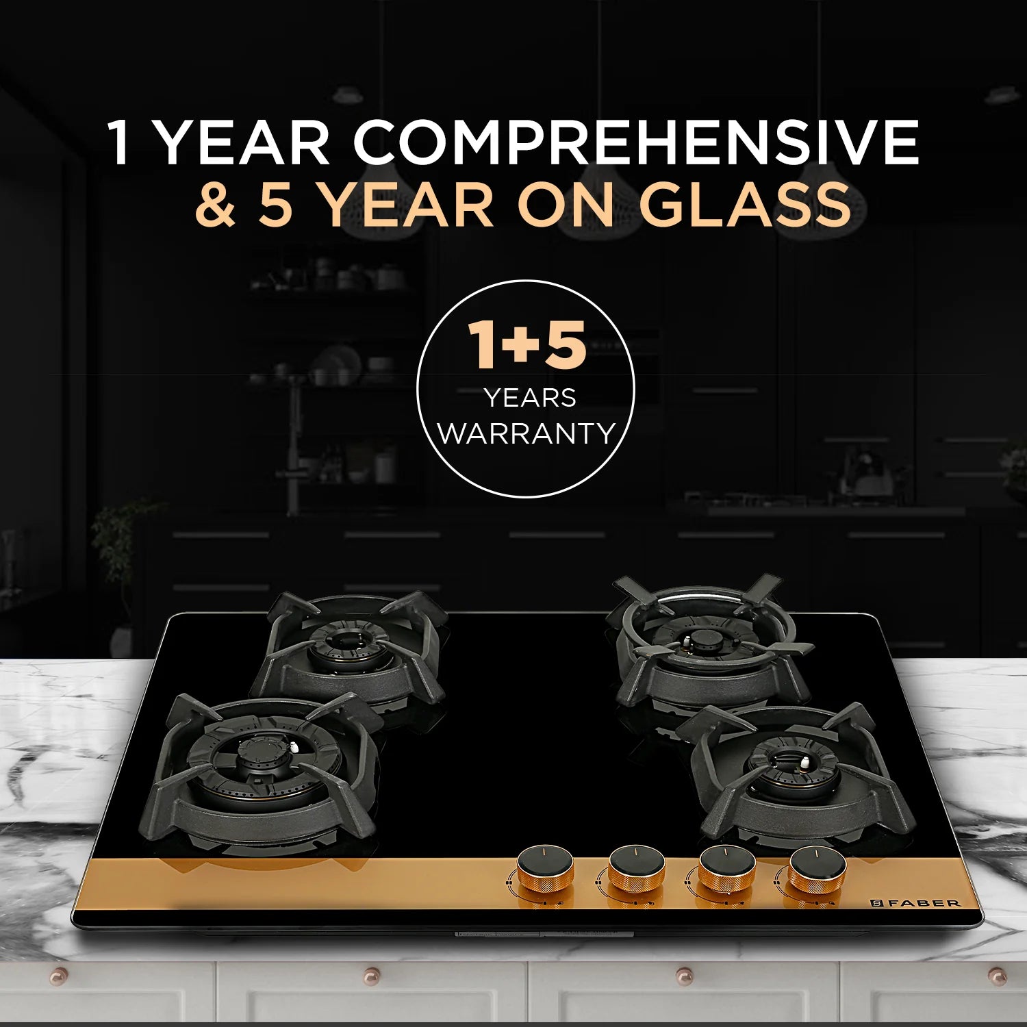 FABER HOB UTOPIA PRO HT 70 cm 4 Burner Cl