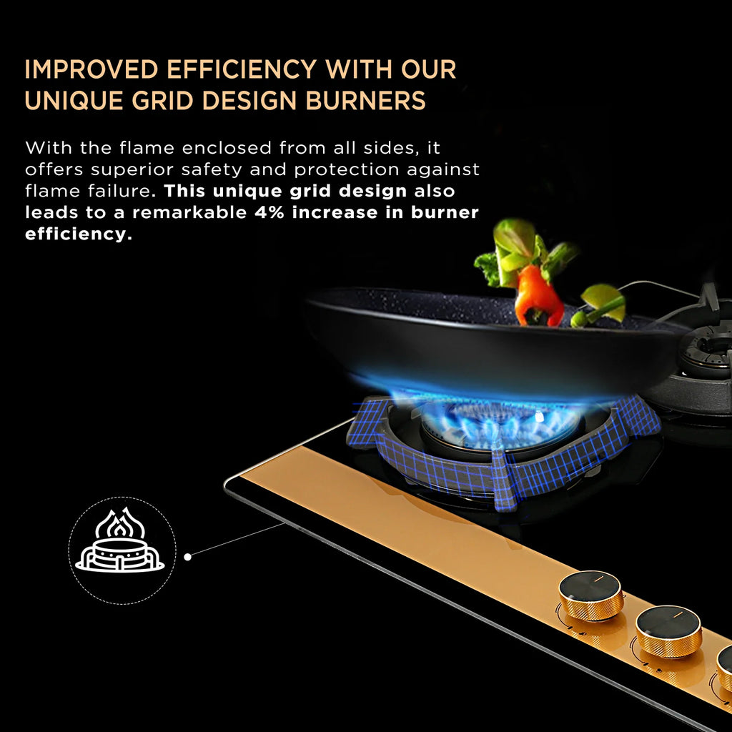 FABER HOB UTOPIA PRO HT 70 cm 4 Burner Cl