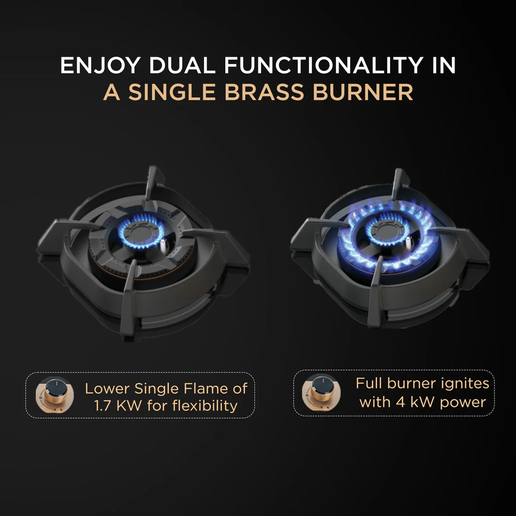 FABER HOB UTOPIA PRO HT 80 cm 4 Burner CI