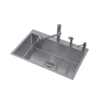 MORZZE 30x20x9 Stainless Steel Sink | Single Bowl Sink | A01-209LX