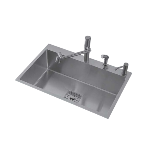 MORZZE By Anupam 30x20x9 Stainless Steel Sink | Single Bowl Sink | A01-209LX
