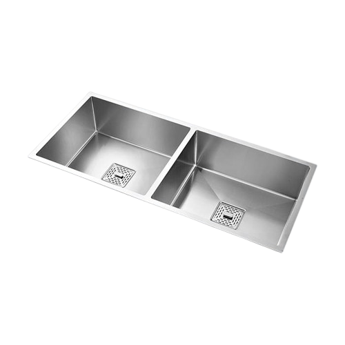 MORZZE 45x20x9 Stainless Steel Sink | Double Bowl Sink | A02-206