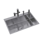 MORZZE 30x20x9 Stainless Steel Sink | Single Bowl Sink | A01-209LX