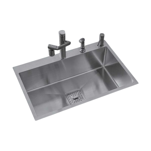 MORZZE By Anupam 30x20x9 Stainless Steel Sink | Single Bowl Sink | A01-209LX