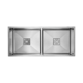 MORZZE 45x20x9 Stainless Steel Sink | Double Bowl Sink | A02-206