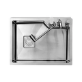 MORZZE 24x18x9 Stainless Steel Sink | Single Bowl Sink | A01-208LX
