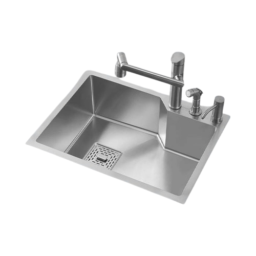 MORZZE 24x18x9 Stainless Steel Sink | Single Bowl Sink | A01-208LX