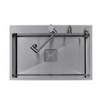 MORZZE 30x20x9 Stainless Steel Sink | Single Bowl Sink | A01-209LX