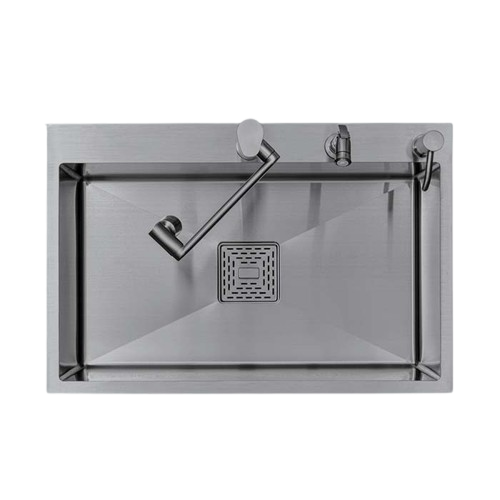 MORZZE By Anupam 30x20x9 Stainless Steel Sink | Single Bowl Sink | A01-209LX