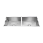 MORZZE 45x20x9 Stainless Steel Sink | Double Bowl Sink | A02-206