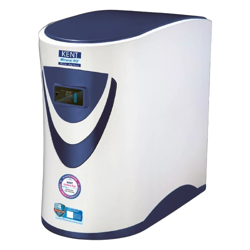 KENT Sterling Star Under the Counter RO Water Purifier | RO+UV+UF+Alkaline+Copper+TDS Control | 4 Years Free Service | ISI Marked | 6L Tank | 20 LPH | Digital Display of Purity | White