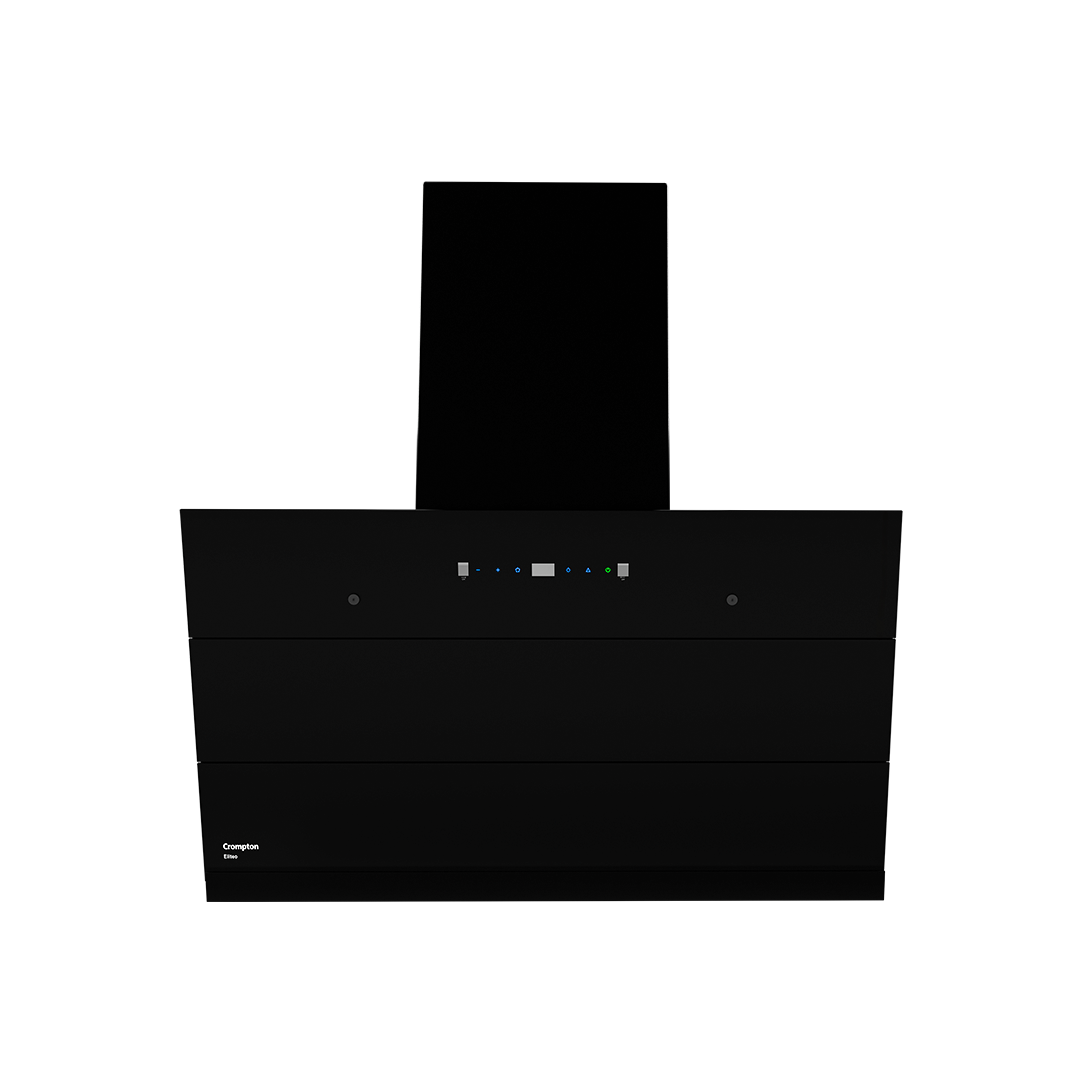 Crompton ELIFLE-IND  Auto-Clean Chimney Eliteo Inclined 60, 75, 90 cm| 1900 m³/hr | Gesture Control
