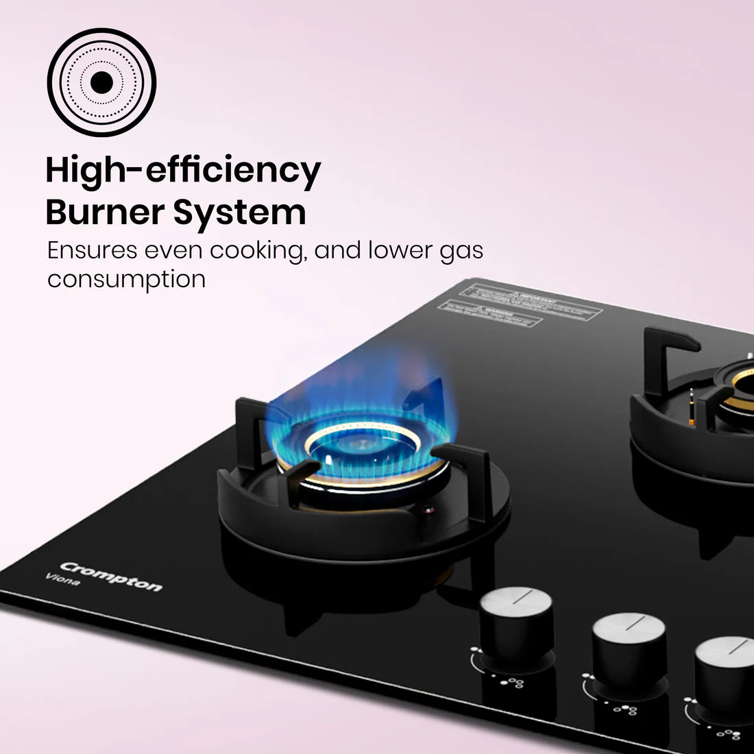 Crompton Hob Viona 82 cm 4 Burner