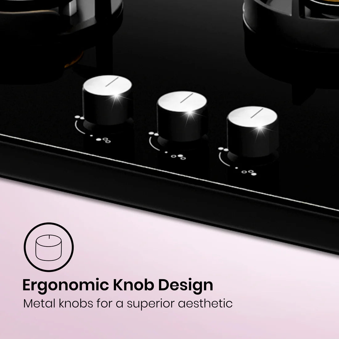 Crompton Hob Viona 78 cm 3 Burner