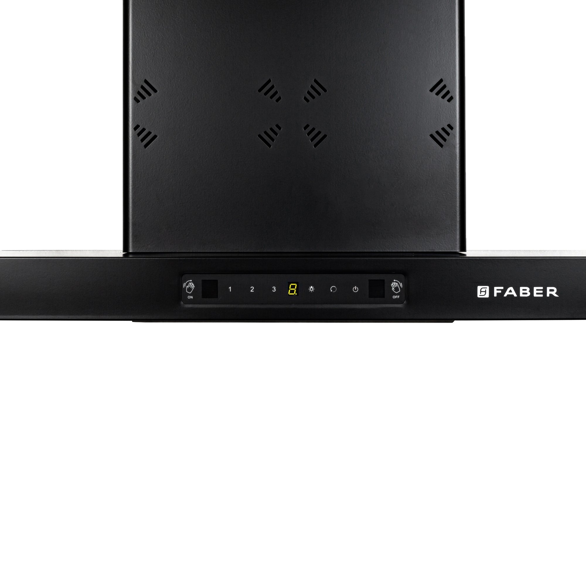 Faber HOOD BONITO 3D 75 cm IN HC SC FL BK | 1200m³/hr Suction Power | Auto Clean Filterless Chimney