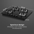 Crompton Hob Sensospark 65Cm 4 Burner