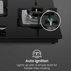 Crompton Hob Sensospark 76Cm 3 Burner