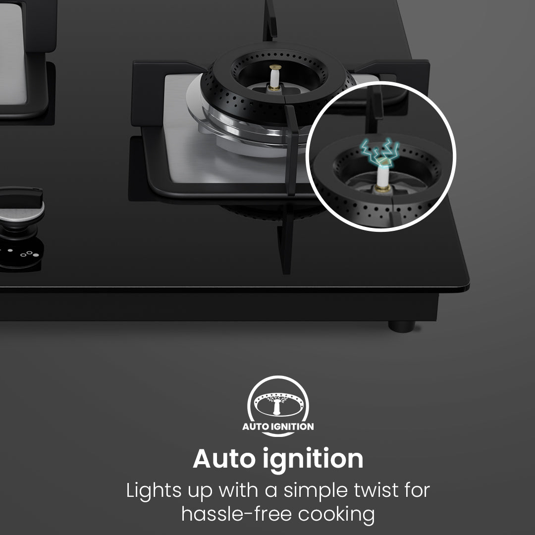 Crompton Hob Sensospark 76Cm 3 Burner