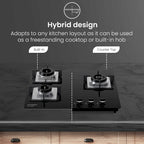 Crompton Hob Sensospark 60Cm 3 Burner