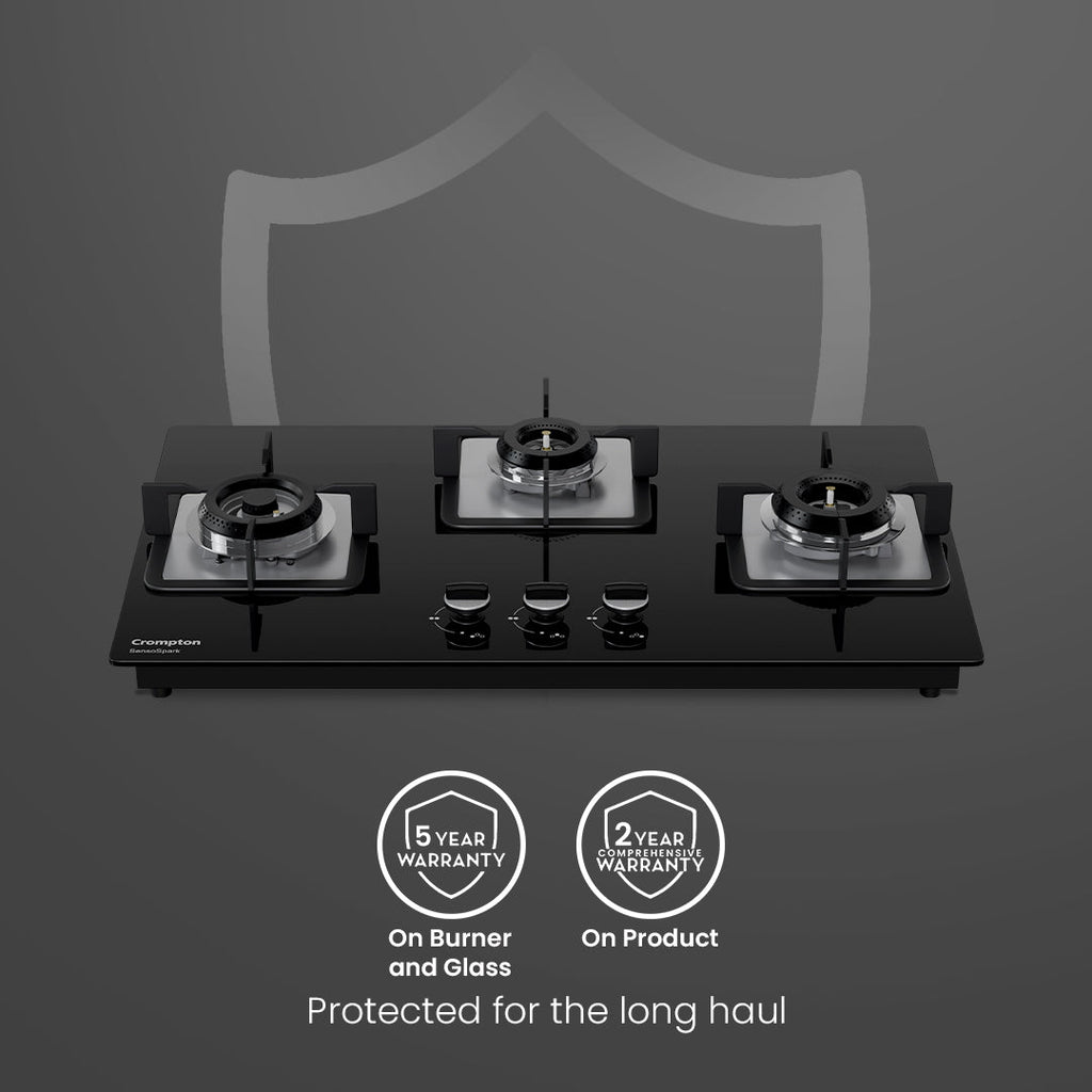Crompton Hob Sensospark 76Cm 3 Burner
