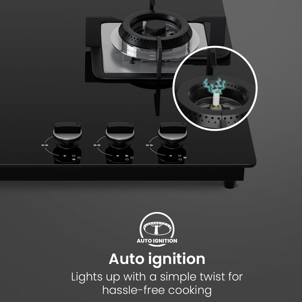 Crompton Hob Sensospark 60Cm 3 Burner