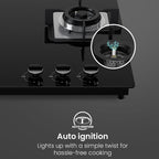Crompton Hob Sensospark 60Cm 3 Burner