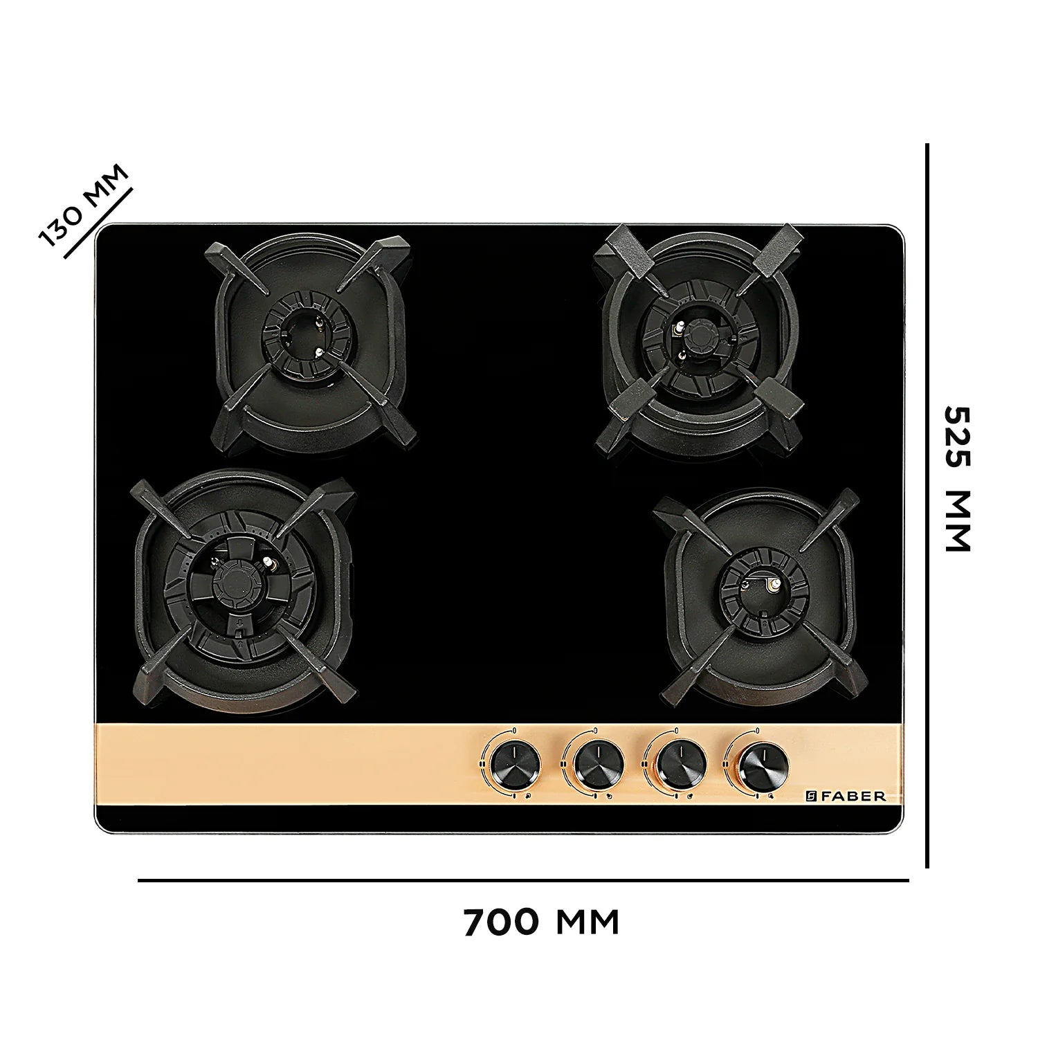 FABER HOB UTOPIA PRO HT 70 cm 4 Burner Cl